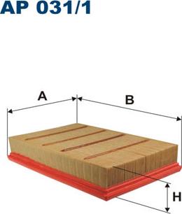Filtron AP031/1 - Воздушный фильтр avtokuzovplus.com.ua