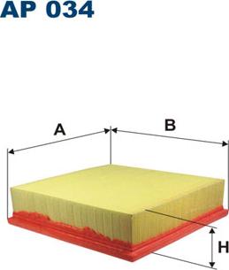 Filtron AP034 - Воздушный фильтр autodnr.net