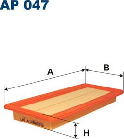 Filtron AP047 - Повітряний фільтр autocars.com.ua