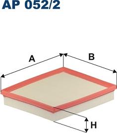 Filtron AP 052/2 - Воздушный фильтр avtokuzovplus.com.ua