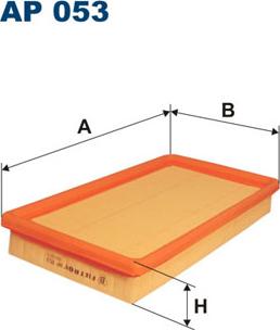 Filtron AP053 - Воздушный фильтр autodnr.net