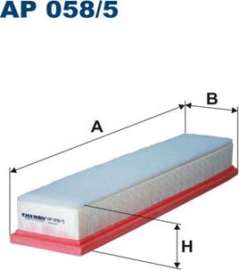 Filtron AP058/5 - Воздушный фильтр avtokuzovplus.com.ua