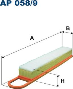 Filtron AP058/9 - Повітряний фільтр autocars.com.ua
