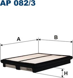 Filtron AP082/3 - Фільтр повітряний autocars.com.ua