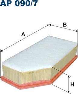 Filtron AP090/7 - Воздушный фильтр autodnr.net
