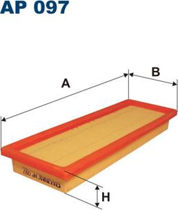 Filtron AP097 - Повітряний фільтр autocars.com.ua