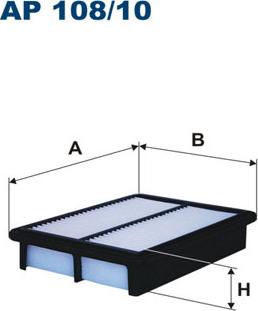 Filtron AP108/10 - Воздушный фильтр avtokuzovplus.com.ua