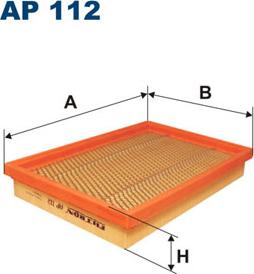 Filtron AP112 - Воздушный фильтр avtokuzovplus.com.ua