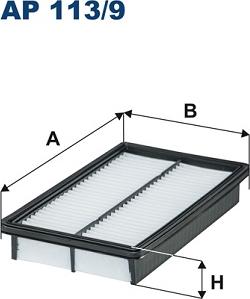 Filtron AP113/9 - Повітряний фільтр autocars.com.ua