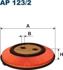 Filtron AP123/2 - Воздушный фильтр avtokuzovplus.com.ua