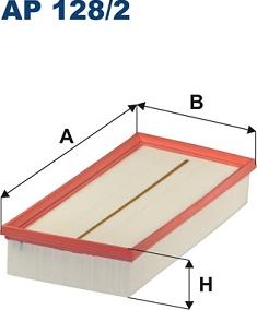 Filtron AP 128/2 - Повітряний фільтр autocars.com.ua