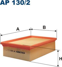 Filtron AP130/2 - Воздушный фильтр avtokuzovplus.com.ua