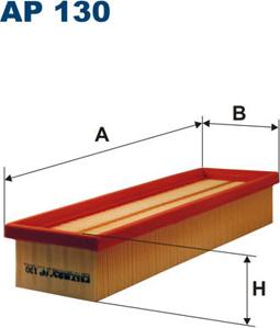 Filtron AP130 - Повітряний фільтр autocars.com.ua