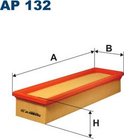 Filtron AP132 - Воздушный фильтр avtokuzovplus.com.ua