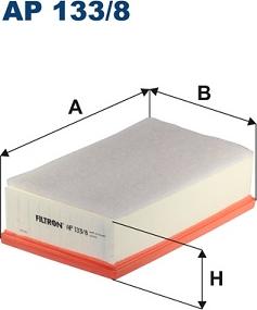 Filtron AP 133/8 - Воздушный фильтр avtokuzovplus.com.ua