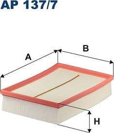 Filtron AP 137/7 - Повітряний фільтр autocars.com.ua