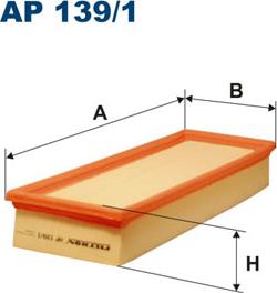 Filtron AP139/1 - Воздушный фильтр avtokuzovplus.com.ua