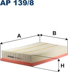 Filtron AP 139/8 - Воздушный фильтр avtokuzovplus.com.ua