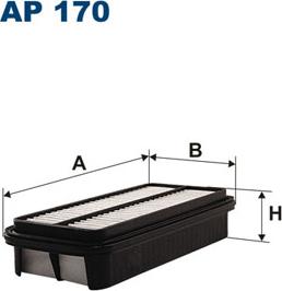 Filtron AP170 - Воздушный фильтр avtokuzovplus.com.ua