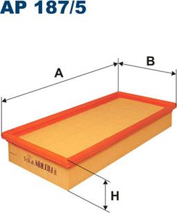 Filtron AP187/5 - Воздушный фильтр avtokuzovplus.com.ua