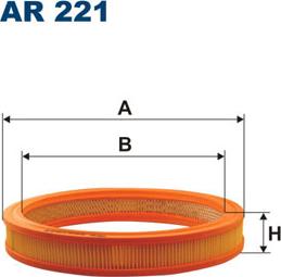 Filtron AR221 - Воздушный фильтр avtokuzovplus.com.ua