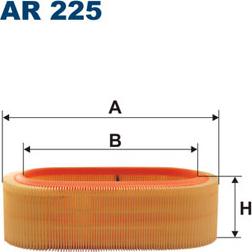 Filtron AR225 - Повітряний фільтр autocars.com.ua