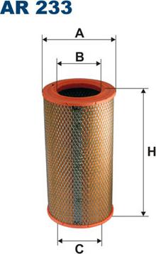 Filtron AR233 - Воздушный фильтр avtokuzovplus.com.ua