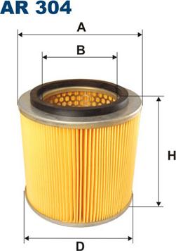 Filtron AR304 - Воздушный фильтр autodnr.net