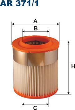 Filtron AR371/1 - Воздушный фильтр avtokuzovplus.com.ua