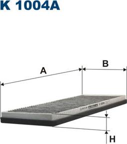 Filtron K1004A - Фильтр воздуха в салоне avtokuzovplus.com.ua