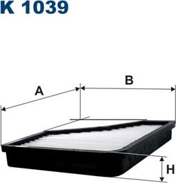 Filtron K1039 - Фільтр, повітря у внутрішній простір autocars.com.ua