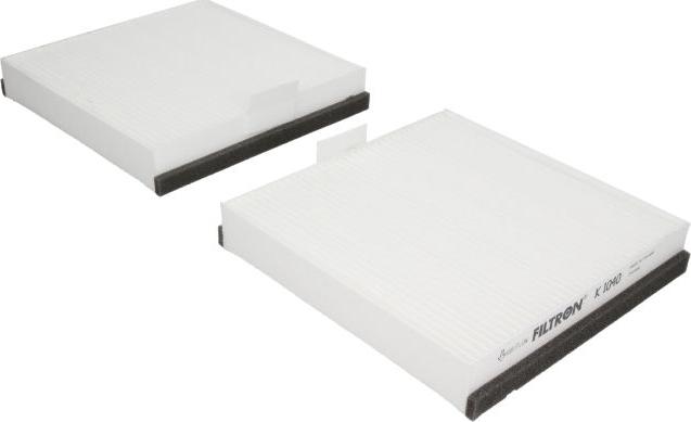 Filtron K1040-2x - Фільтр, повітря у внутрішній простір autocars.com.ua