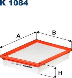 Filtron K1084 - Фільтр, повітря у внутрішній простір autocars.com.ua