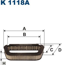 Filtron K1118A - Фільтр, повітря у внутрішній простір autocars.com.ua