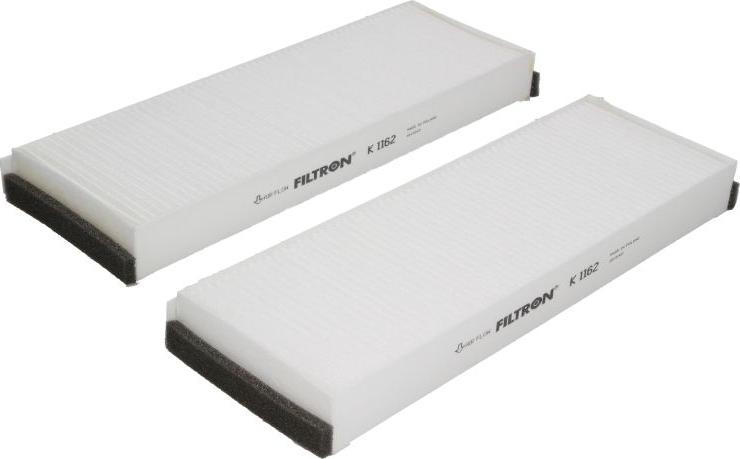 Filtron K1162-2x - Фільтр, повітря у внутрішній простір autocars.com.ua