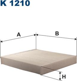 Filtron k1210 - Фильтр воздуха в салоне autodnr.net