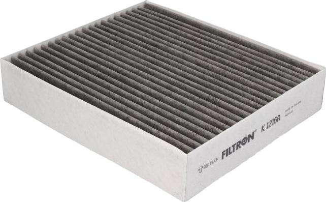 Filtron K1216A - Фільтр, повітря у внутрішній простір autocars.com.ua