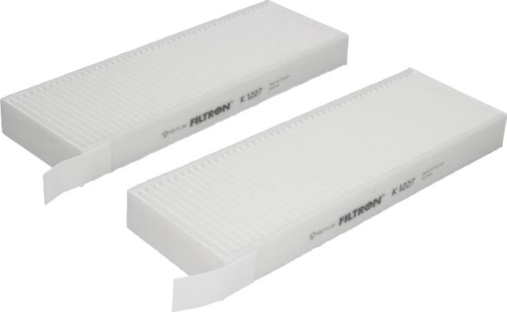 Filtron K1227-2x - Фільтр, повітря у внутрішній простір autocars.com.ua