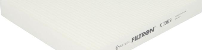 Filtron K1303 - Фільтр, повітря у внутрішній простір autocars.com.ua
