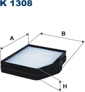 Filtron K1308 - Фильтр воздуха в салоне autodnr.net