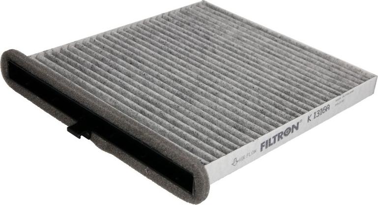 Filtron K1316A - Фільтр, повітря у внутрішній простір autocars.com.ua
