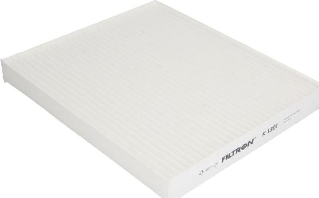 Filtron K1381 - Фільтр, повітря у внутрішній простір autocars.com.ua