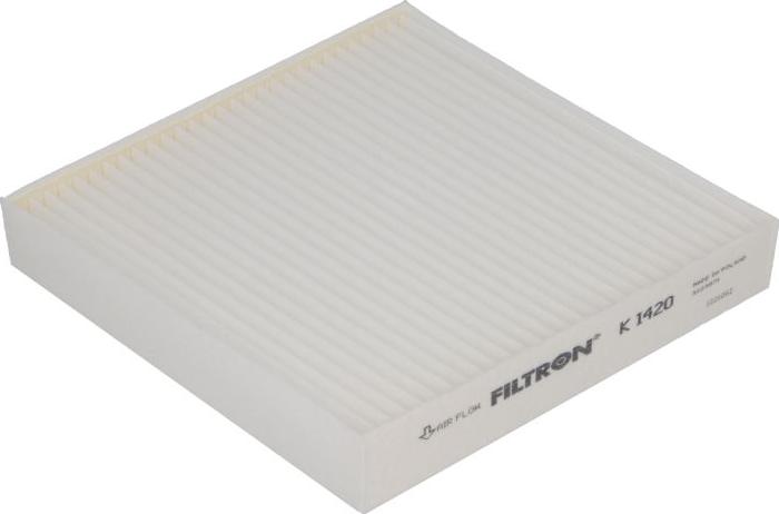 Filtron K 1420 - Фільтр, повітря у внутрішній простір autocars.com.ua