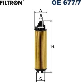 Filtron OE 677/7 - Масляний фільтр autocars.com.ua