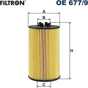 Filtron OE 677/9 - Масляный фильтр autodnr.net