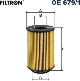Filtron OE 679/1 - Масляний фільтр autocars.com.ua