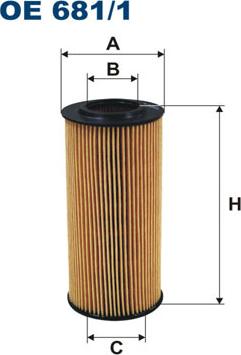 Filtron OE681/1 - Гидрофильтр, автоматическая коробка передач avtokuzovplus.com.ua