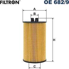 Filtron OE 682/9 - Масляний фільтр autocars.com.ua