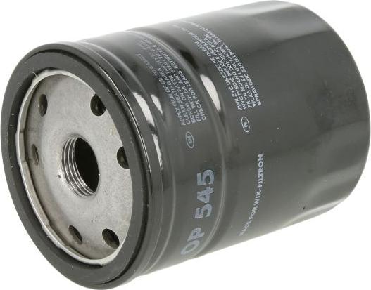 Filtron OP545 - Масляний фільтр autocars.com.ua