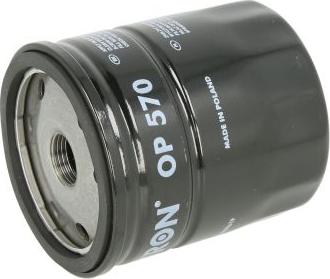 Filtron OP 570T - Масляний фільтр autocars.com.ua